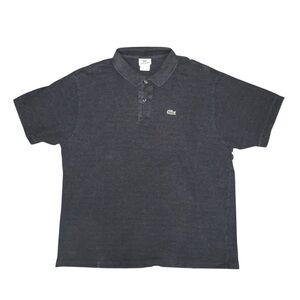 Mens Grey Lacoste Polo Shirt Size 3XL
